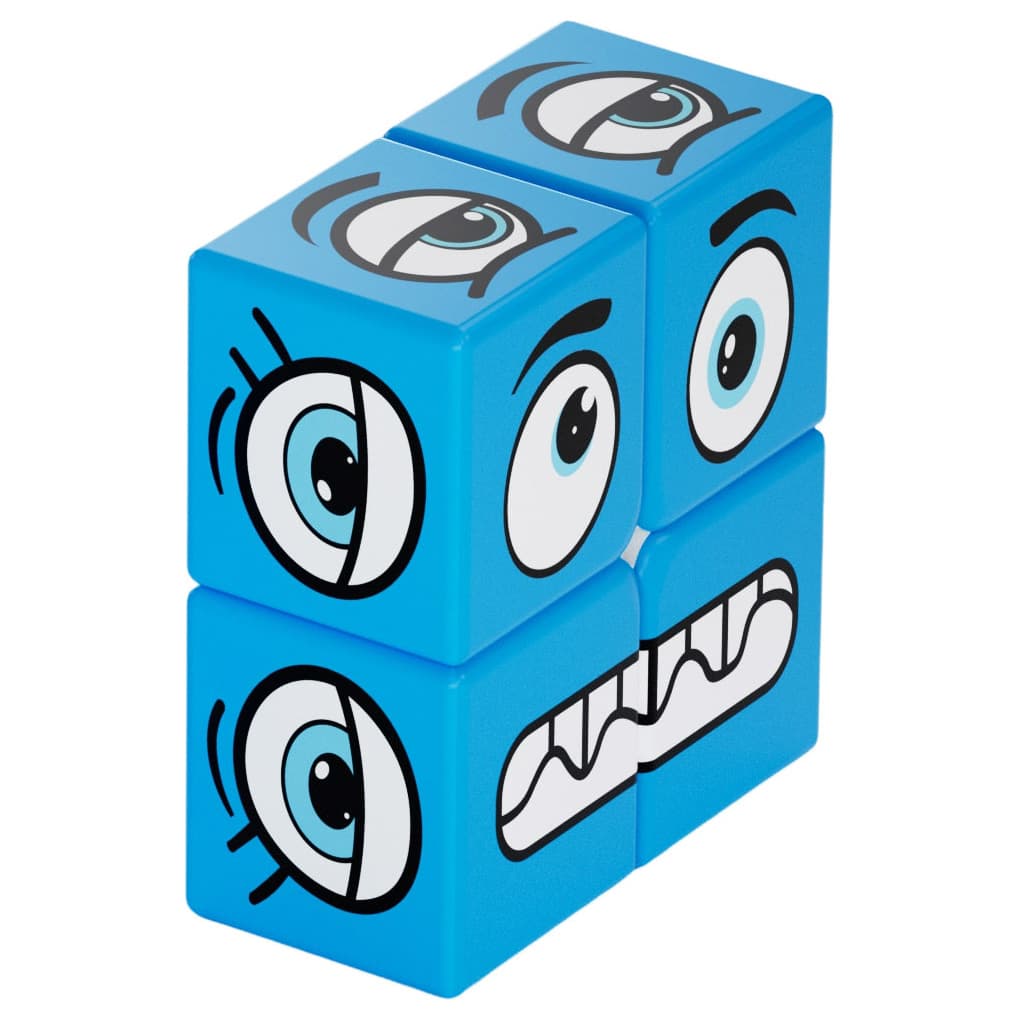 Z-Cube Blue Face 1x2x2 Cube - Blue image 2