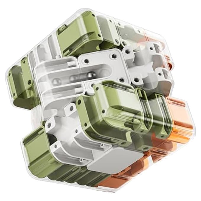 Labrynth 3D Maze Cube - Morandi image 2