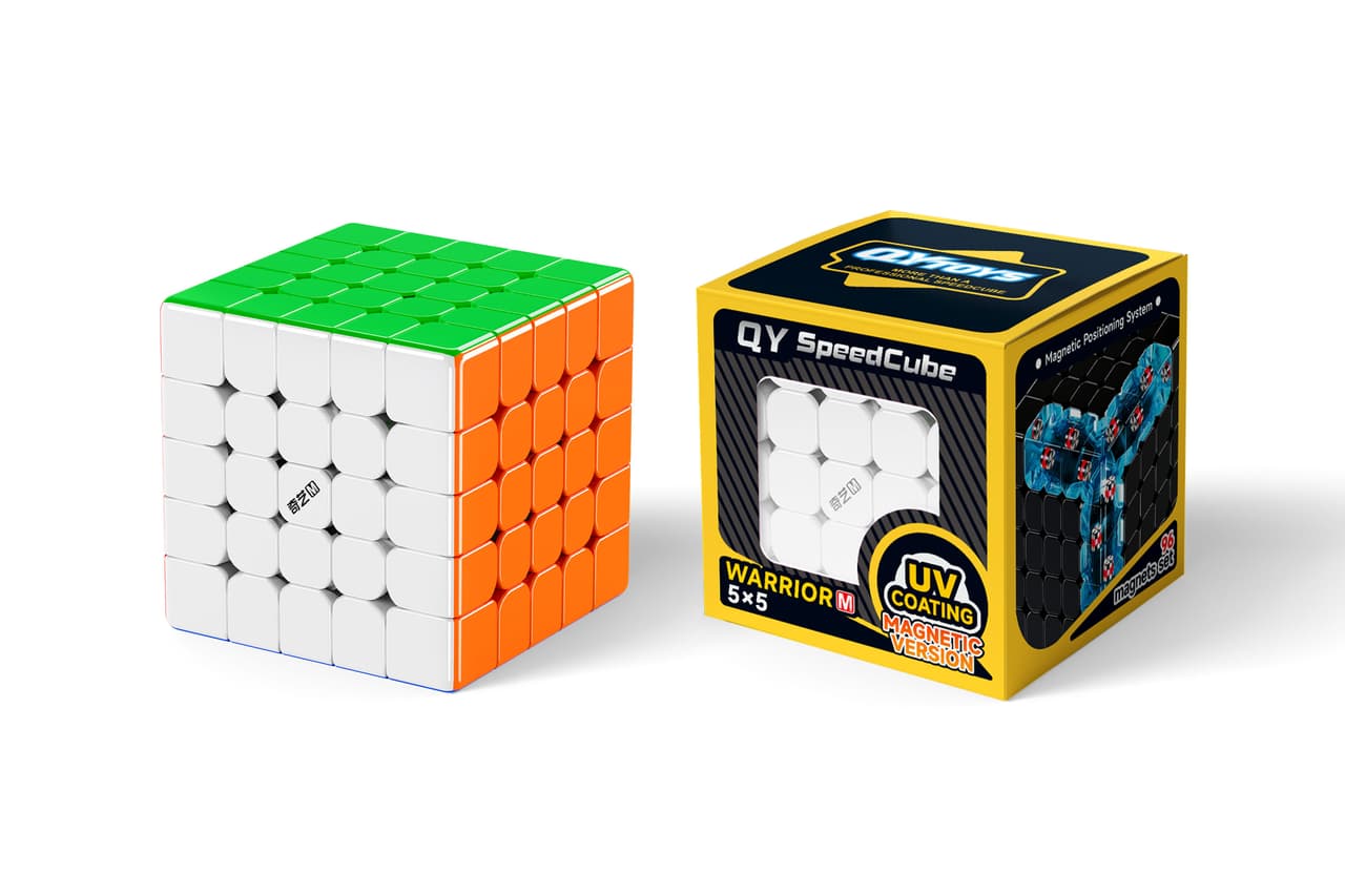 QiYi Warrior 5x5 Magnetic UV - Stickerless image 3