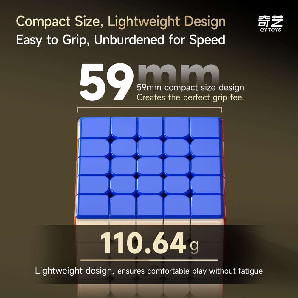 QiYi Warrior 5x5 Magnetic UV - Stickerless image 6