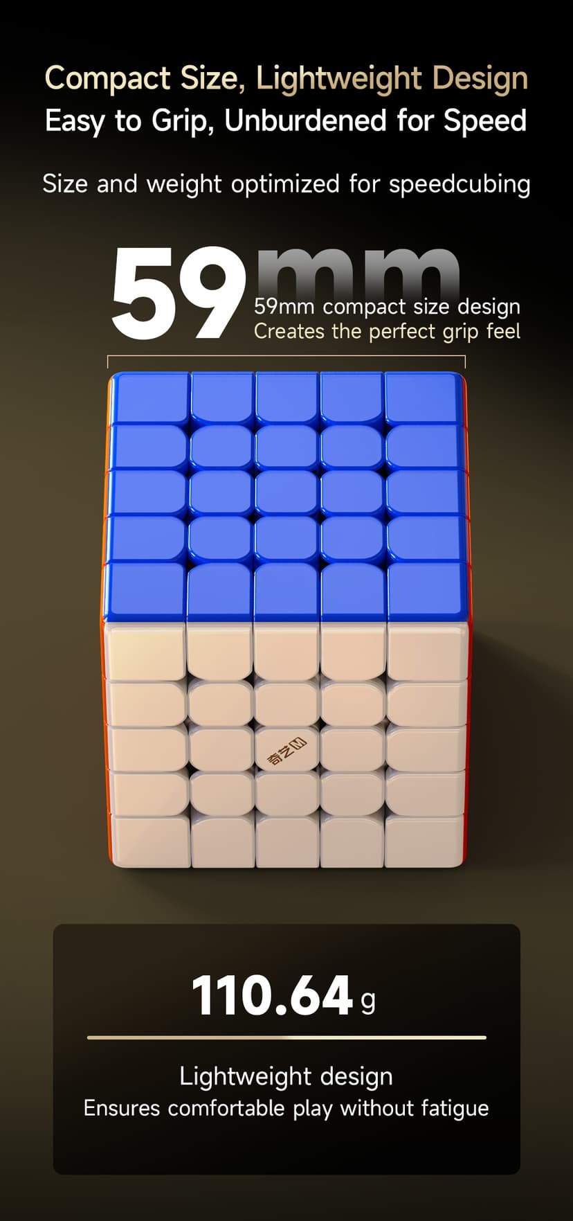 QiYi Warrior 5x5 Magnetic UV - Stickerless image 15