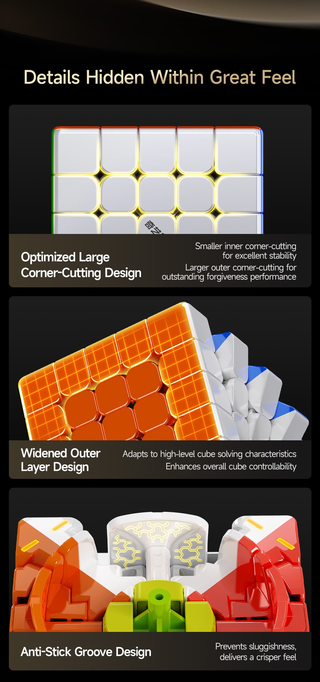 QiYi Warrior 5x5 Magnetic UV - Stickerless image 20