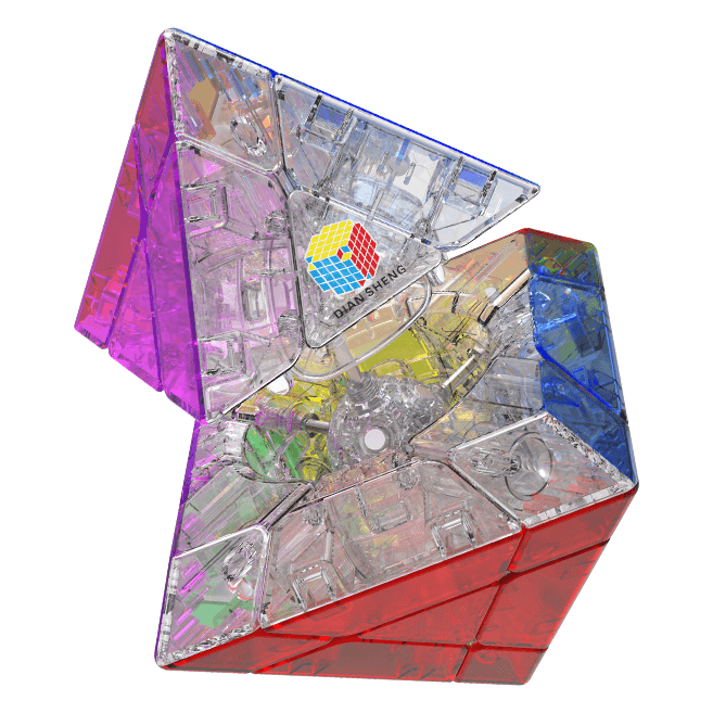 DianSheng Dual Octahedron Ball Core - Transparent image 1