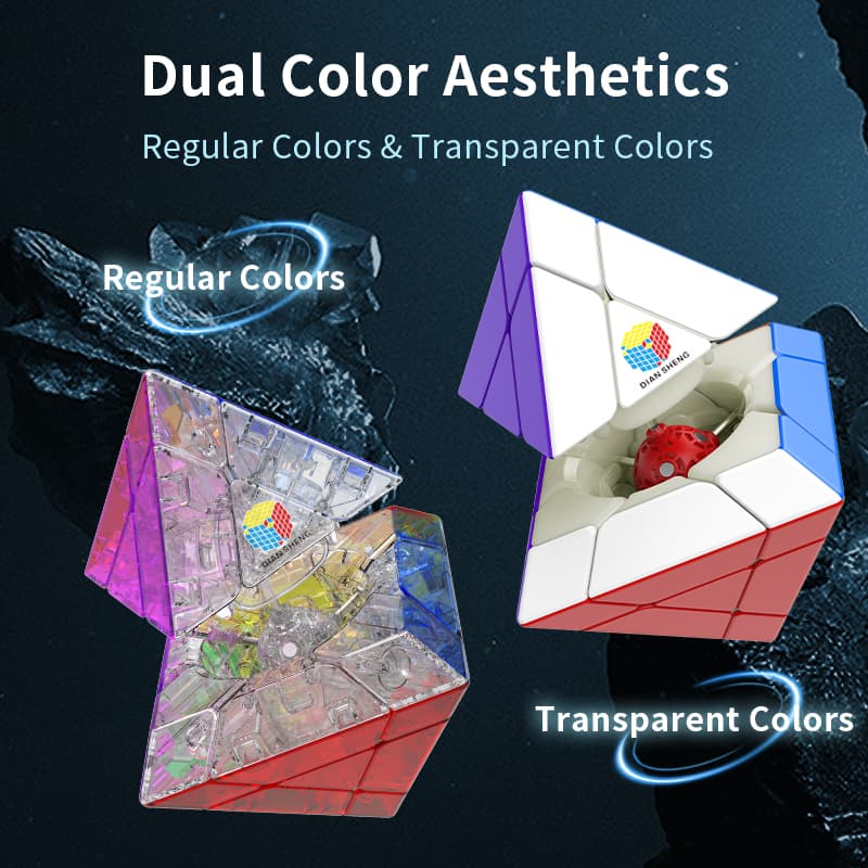 DianSheng Dual Octahedron Ball Core - Transparent image 8