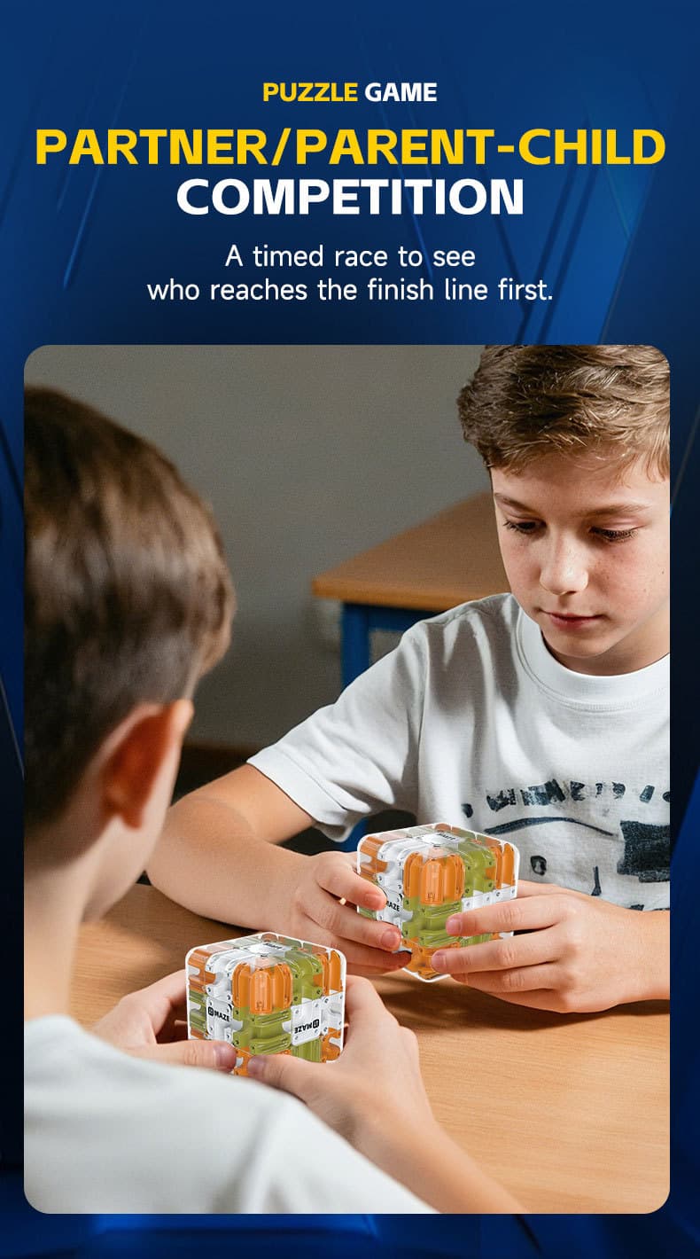 Labrynth 3D Maze Cube - Morandi image 5