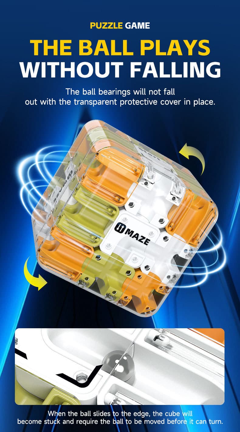 Labrynth 3D Maze Cube - Morandi image 6