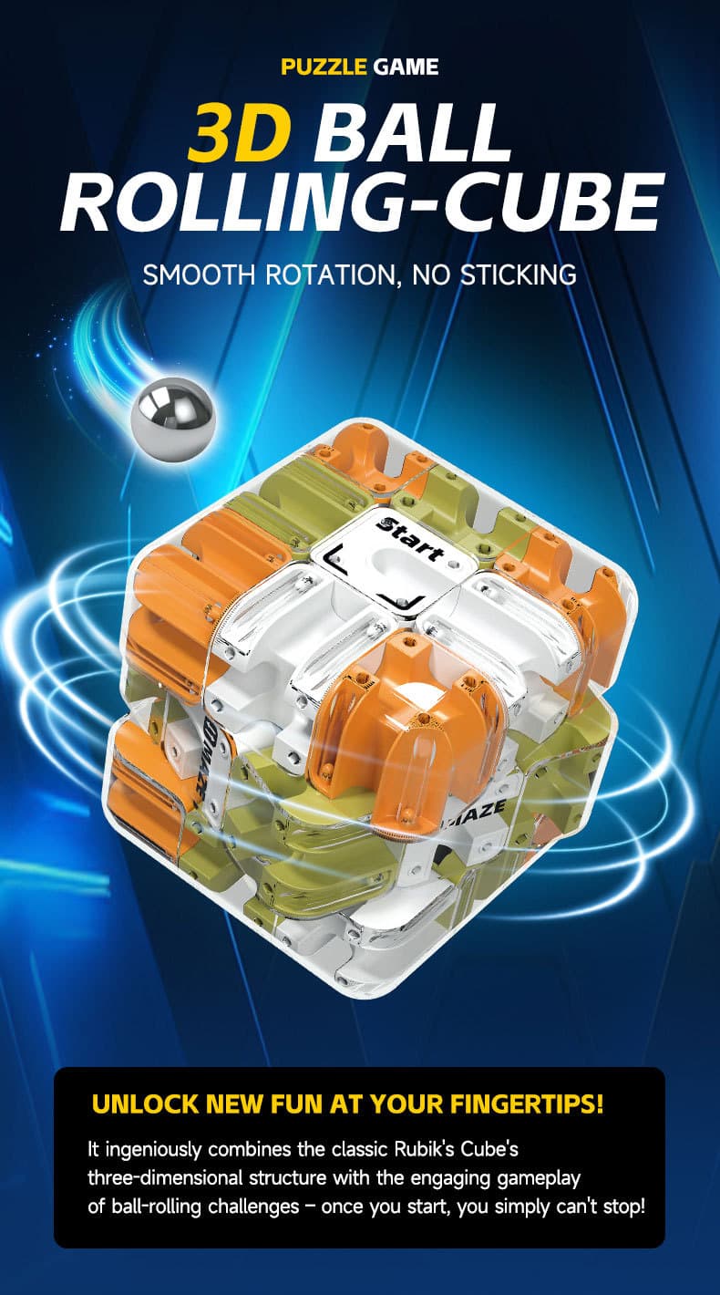 Labrynth 3D Maze Cube - Morandi image 11