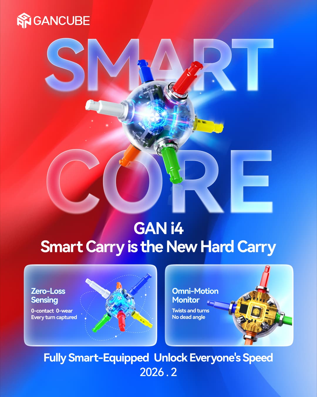 GAN i4 Leap Frosted - Stickerless image 4