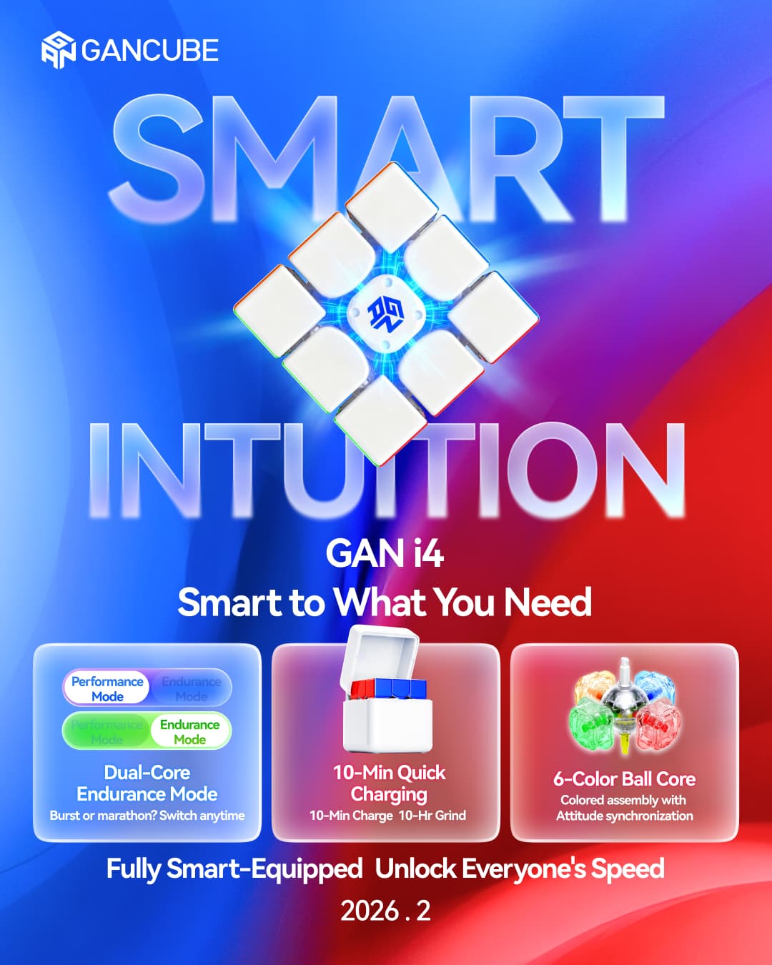 GAN i4 Leap Frosted - Stickerless image 6