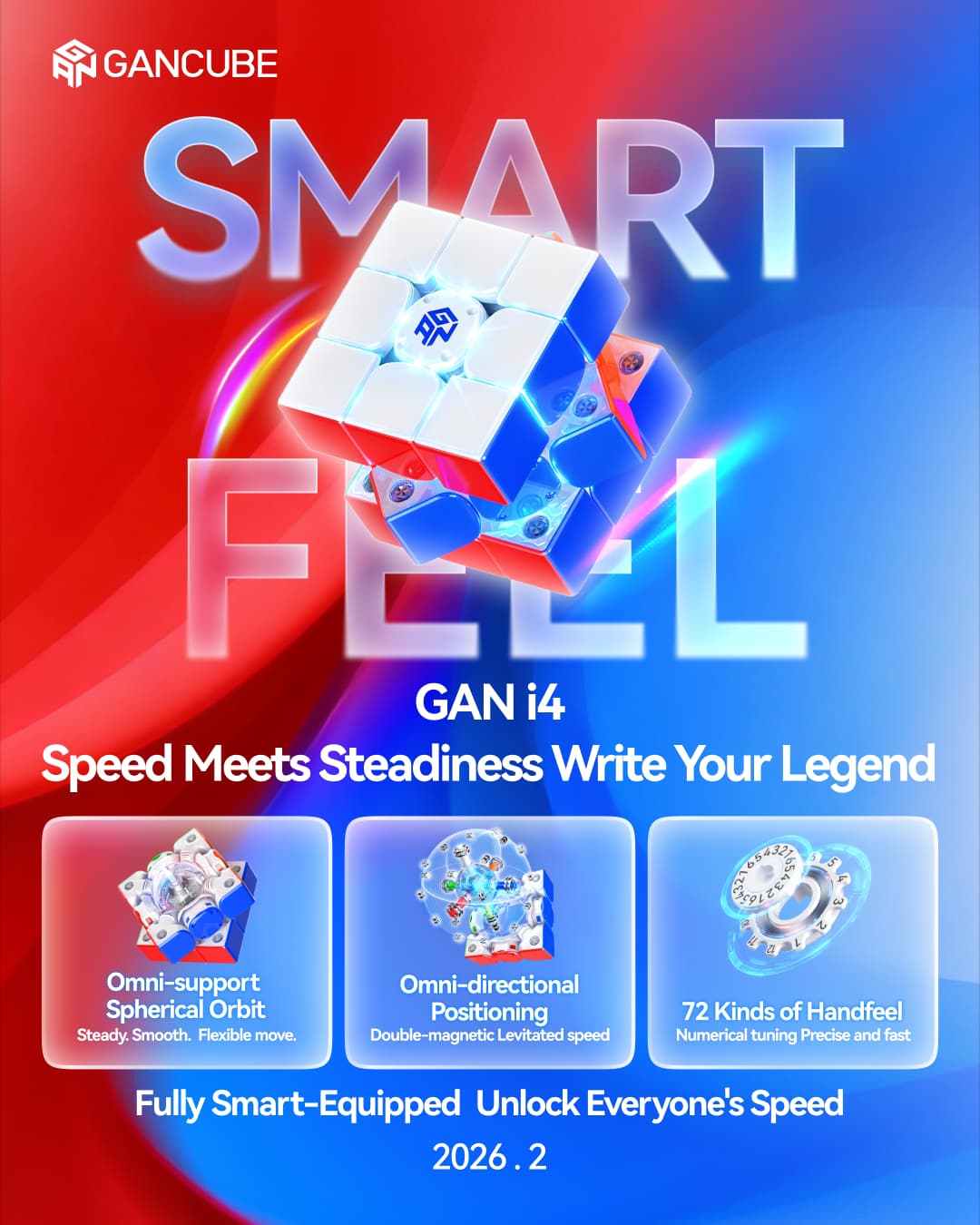 GAN i4 Leap Frosted - Stickerless image 8