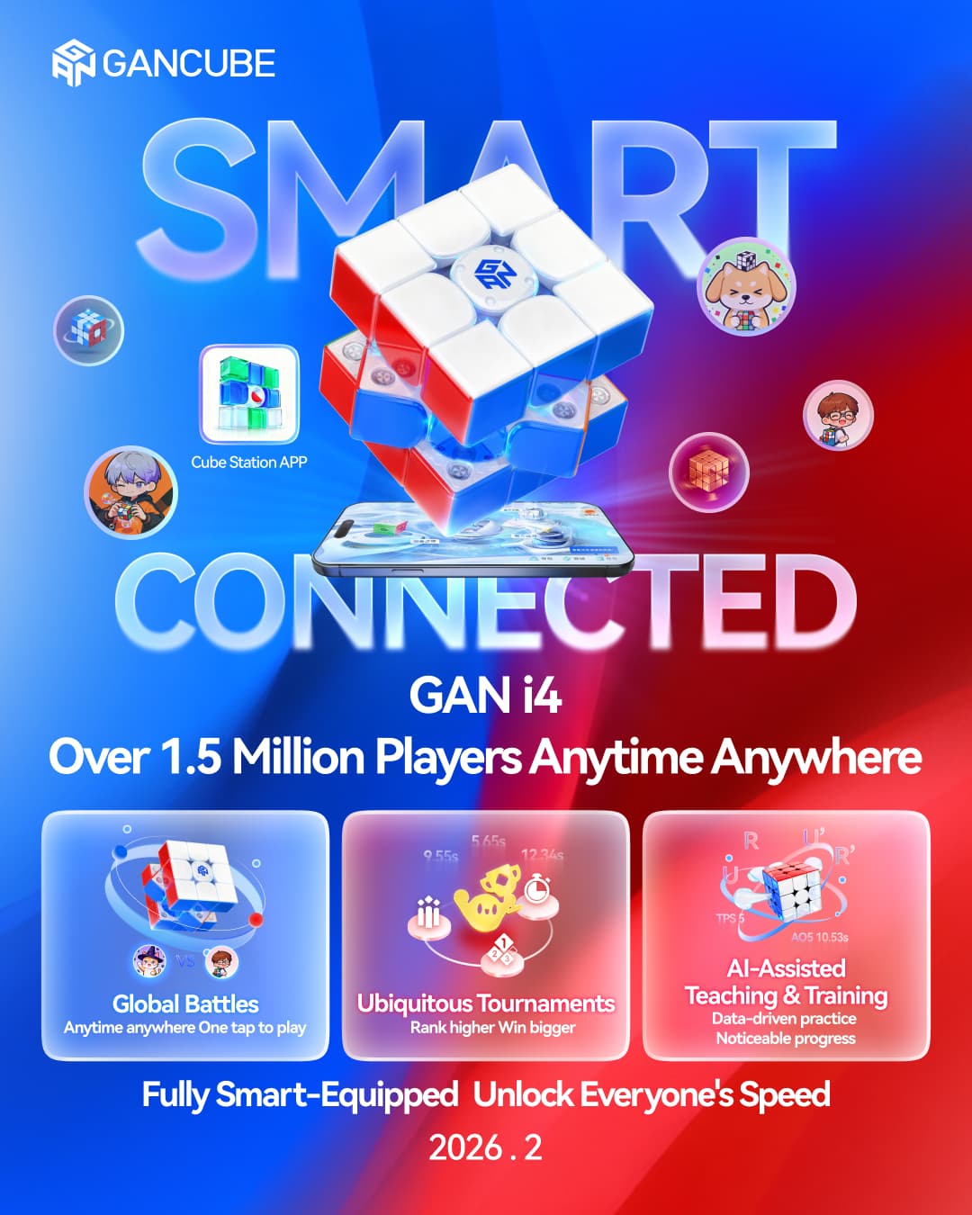 GAN i4 Leap Frosted - Stickerless image 10