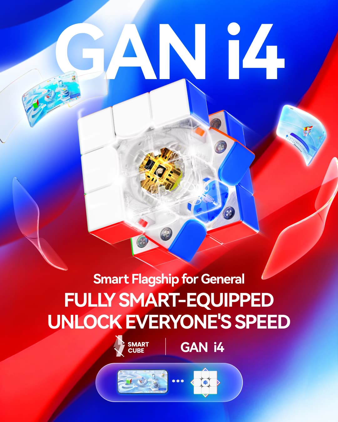 GAN i4 Leap Frosted - Stickerless image 13
