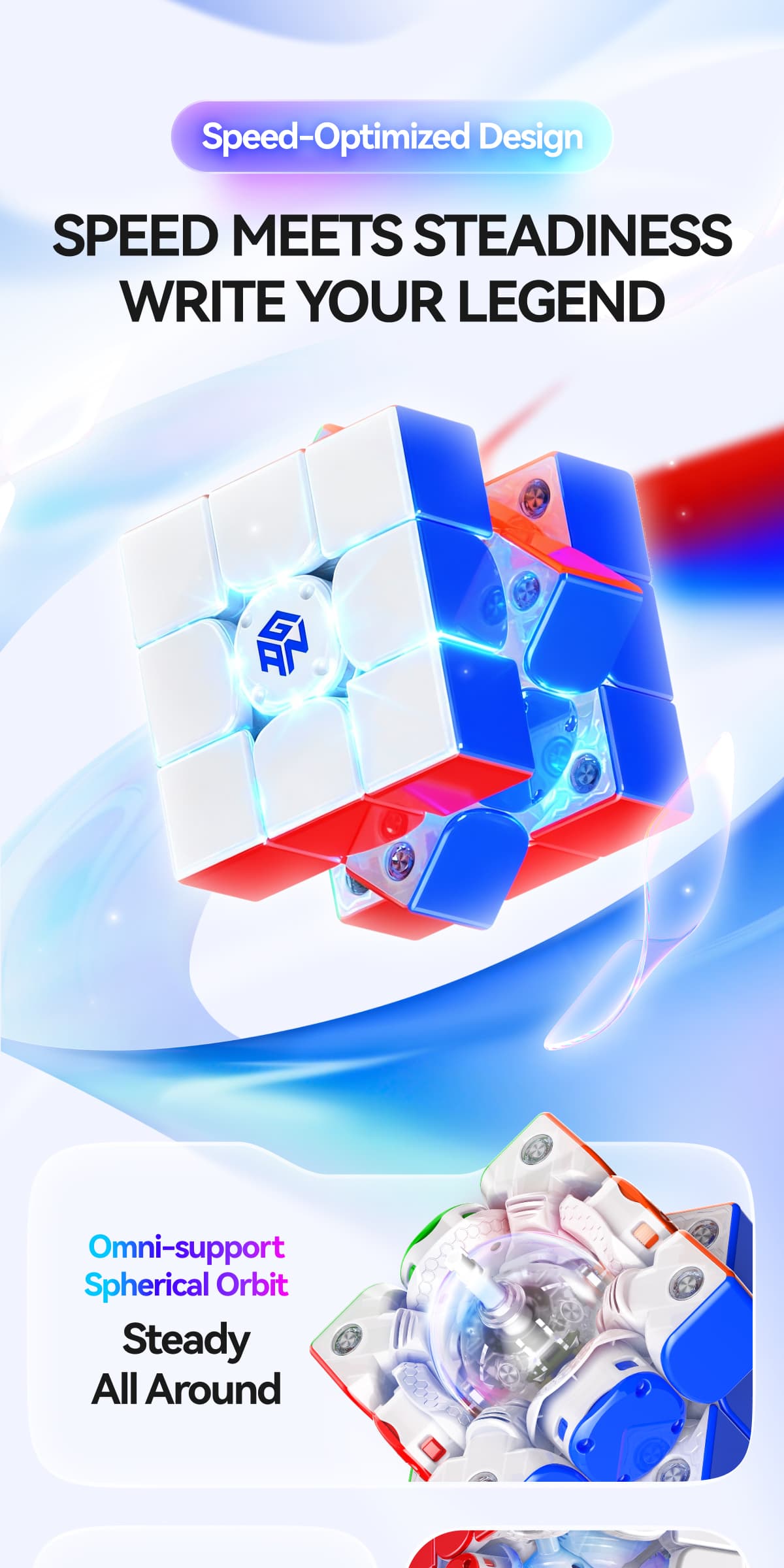 GAN i4 Leap Frosted - Stickerless image 47