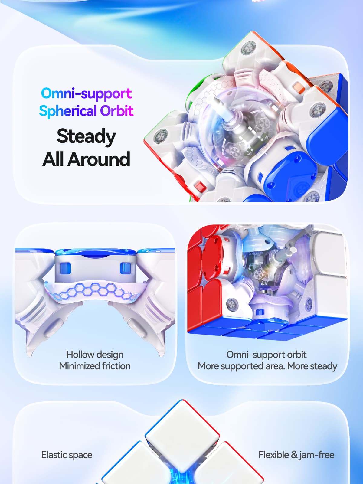 GAN i4 Leap Frosted - Stickerless image 62