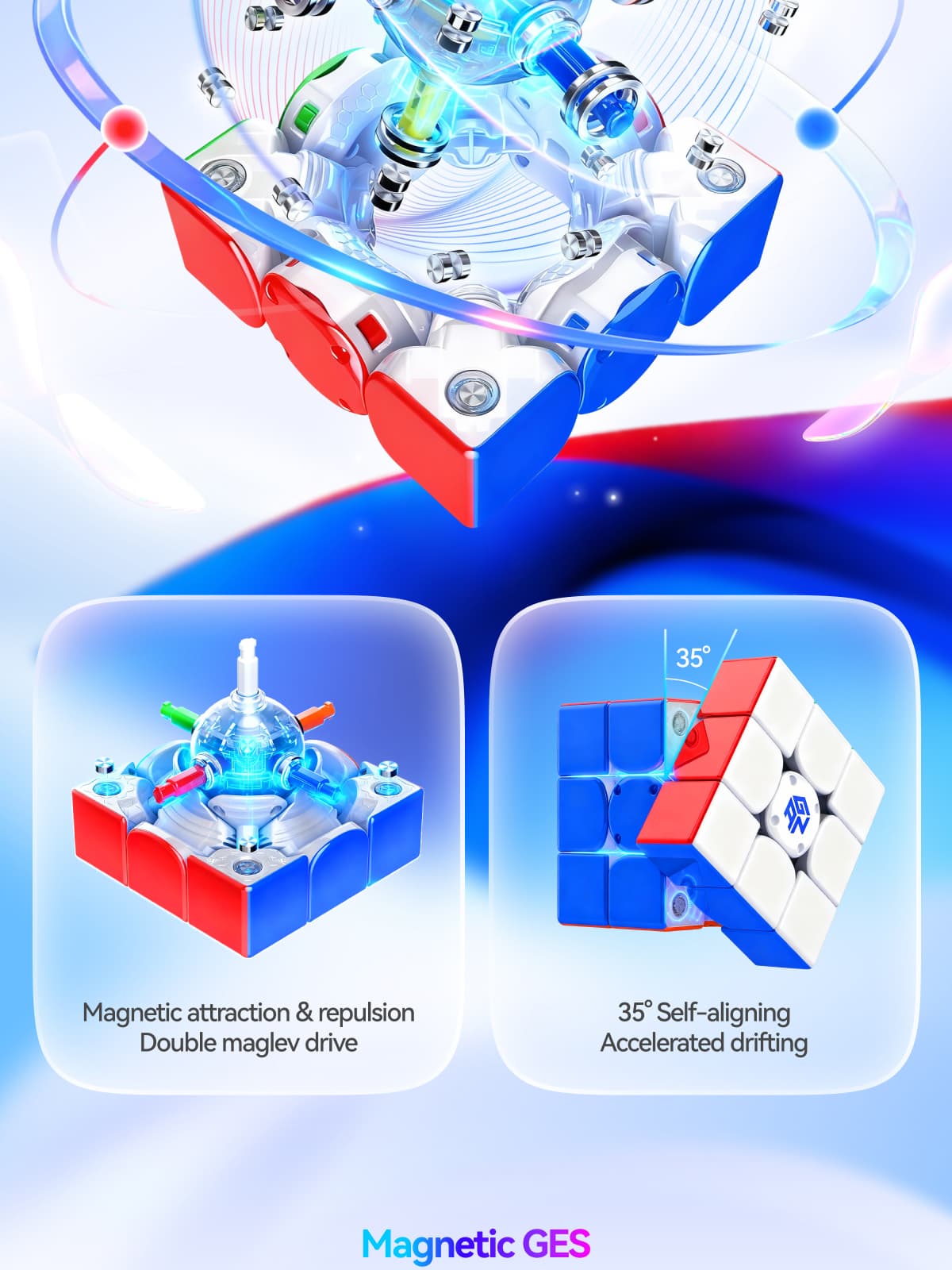 GAN i4 Leap Frosted - Stickerless image 64