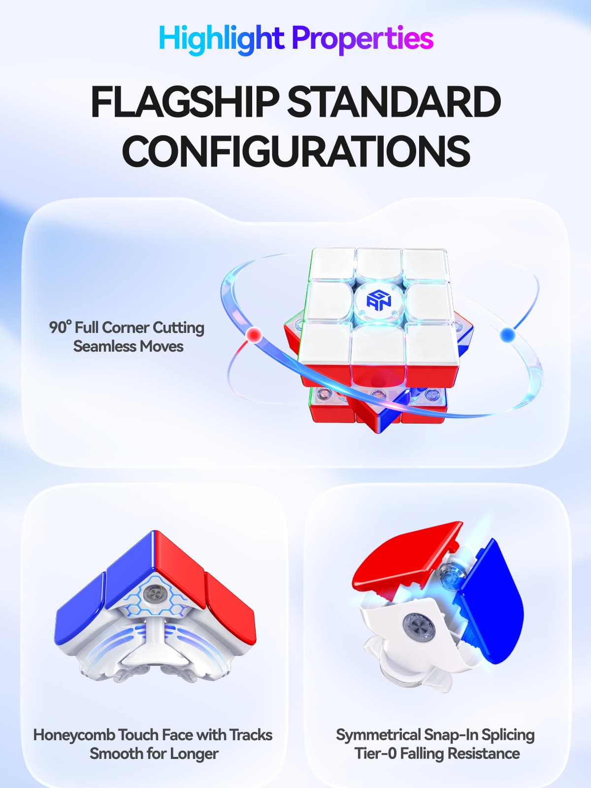 GAN i4 Leap Frosted - Stickerless image 69