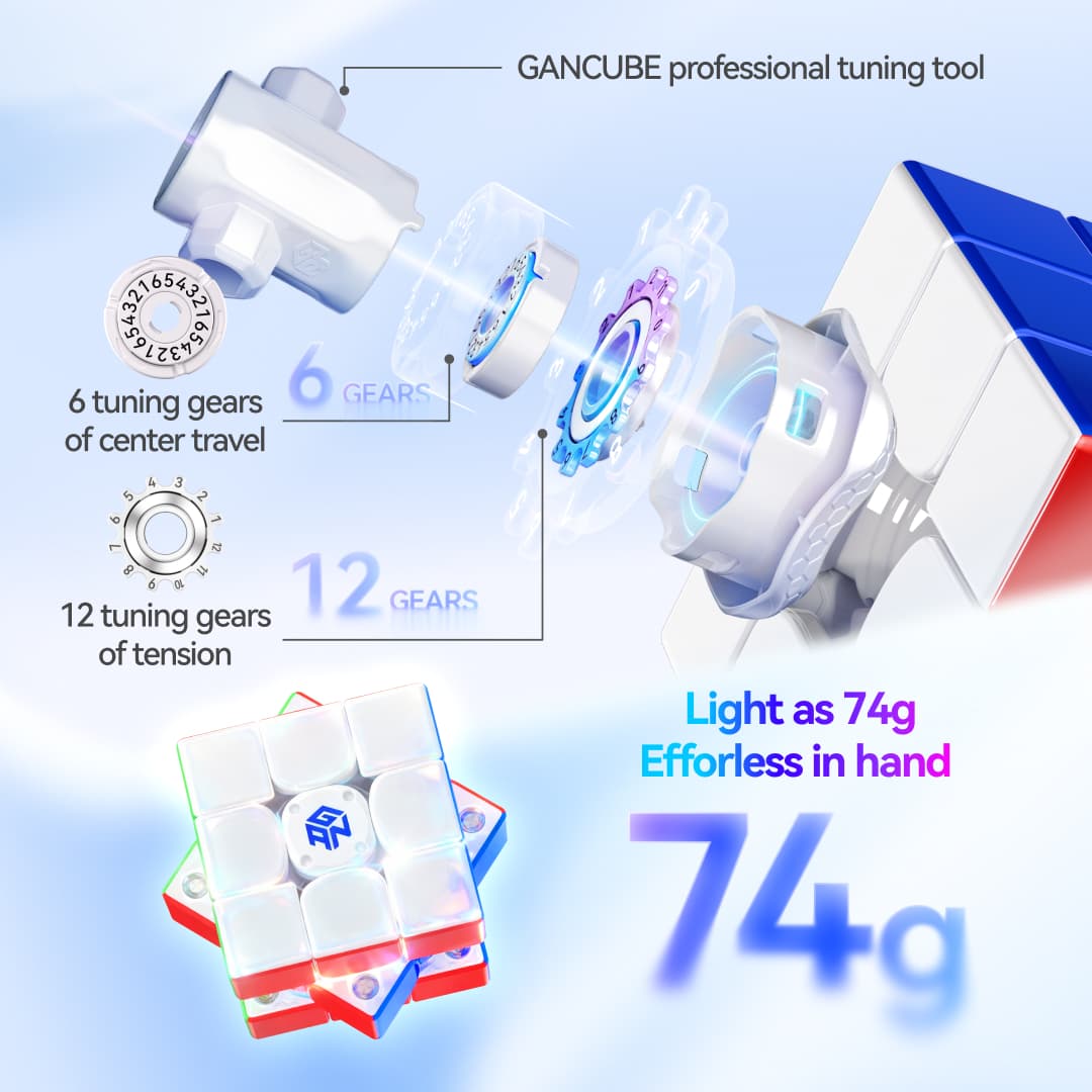 GAN i4 Leap Frosted - Stickerless image 83