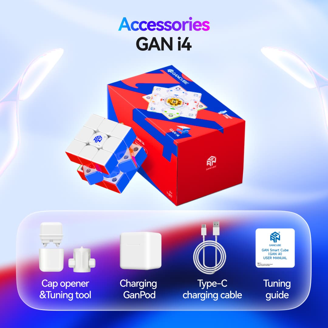 GAN i4 Leap Frosted - Stickerless image 86