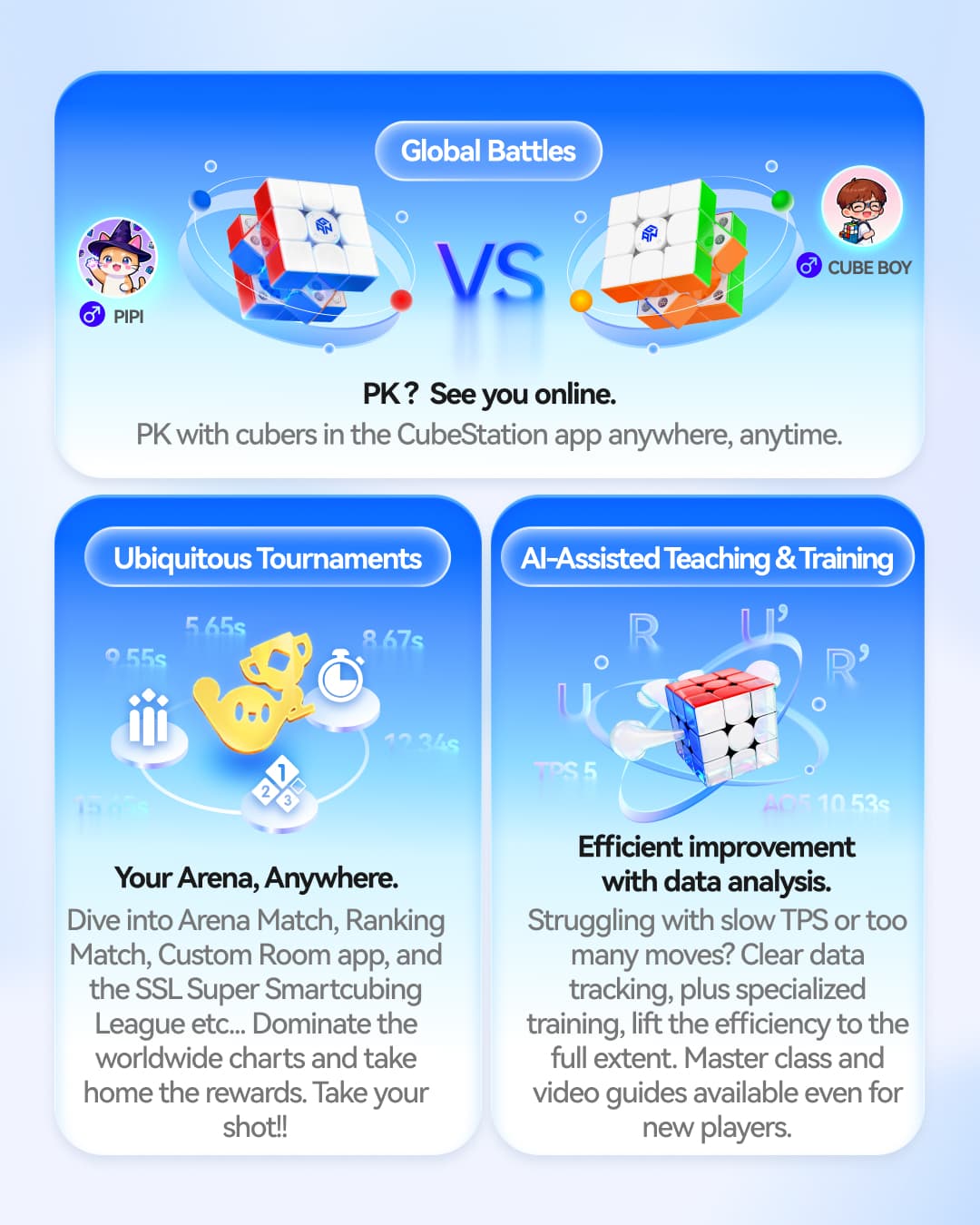 GAN i4 Leap Frosted - Stickerless image 98