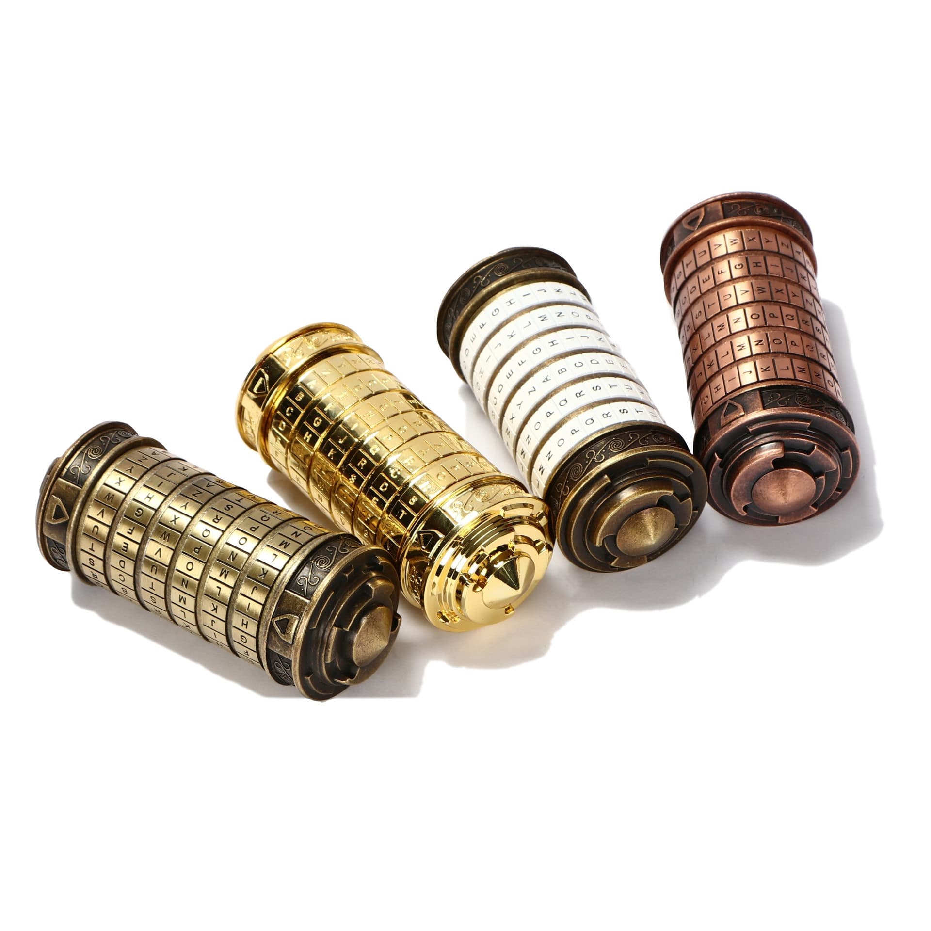 Cryptex Da Vinci Code Lock Puzzle - White image 5