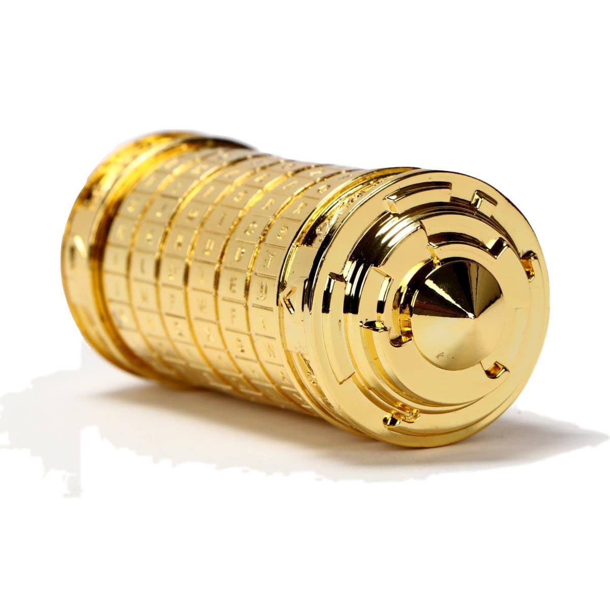 Cryptex Da Vinci Code Lock Puzzle - Golden image 5