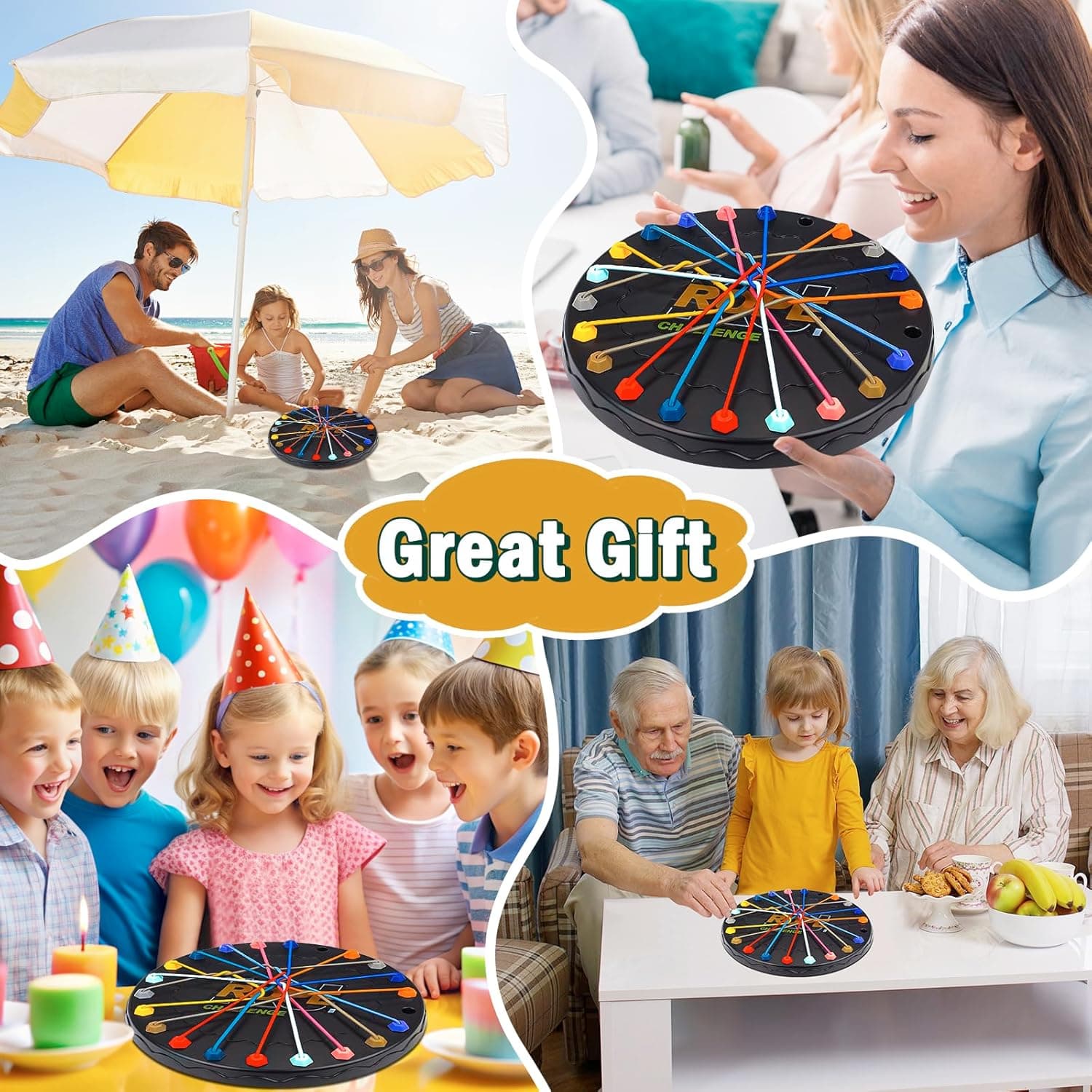 Rope Unite Challenge Board Game - Black image 6