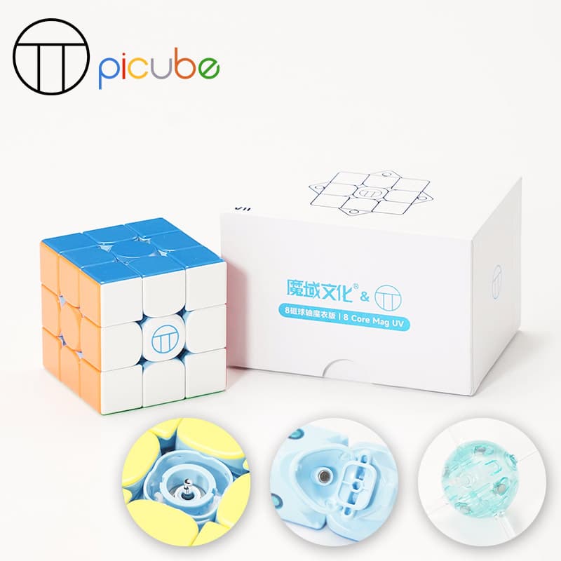 Picube WeiLong V11 SE (8M Ball Core + Maglev + UV) - Stickerless image 1