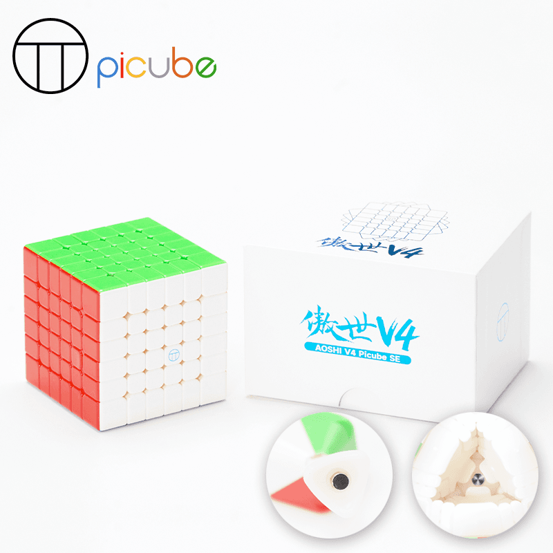 Picube AoShi 6x6 V4 SE UV Core Magnet - Stickerless image 1