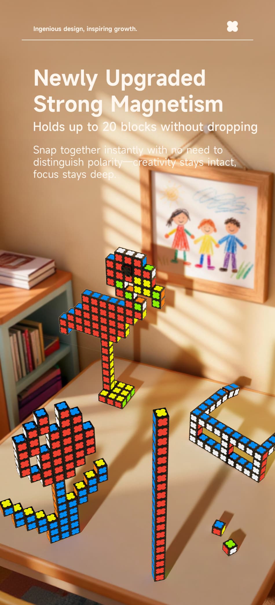 MoYu Magnetic 1x1 (27 pcs) - Black image 11