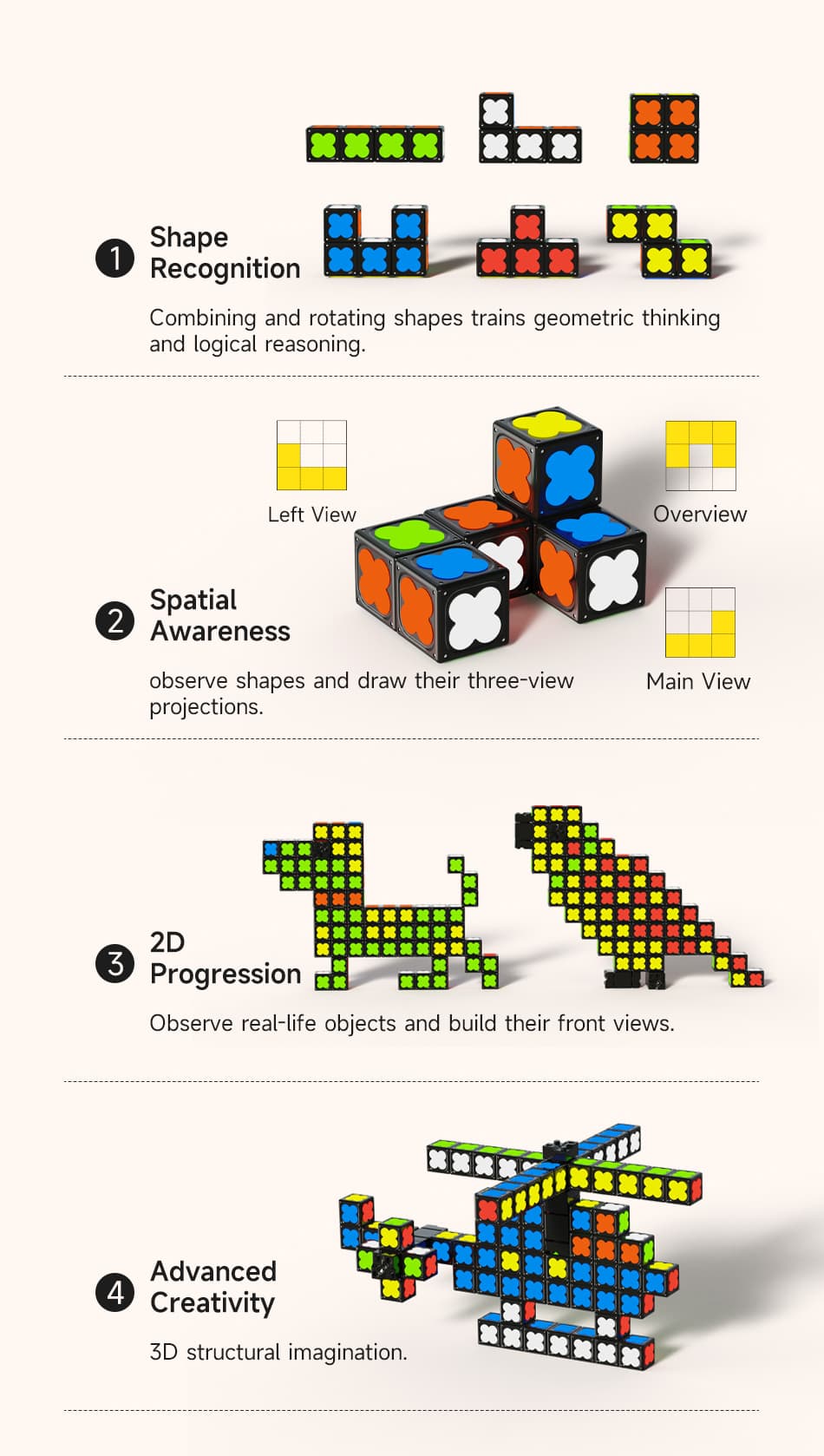 MoYu Magnetic 1x1 (27 pcs) - Black image 14