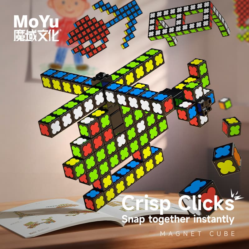 MoYu Magnetic 1x1 (27 pcs) - Black image 4