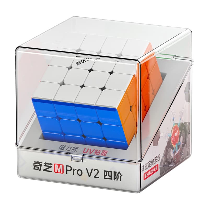QiYi M Pro 4x4 V2 Ball Core UV - Stickerless image 2