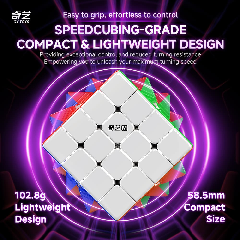 QiYi M Pro 4x4 V2 Ball Core UV - Stickerless image 5