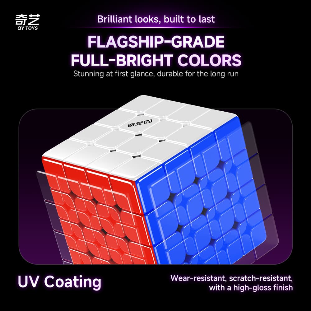 QiYi M Pro 4x4 V2 Ball Core UV - Stickerless image 7