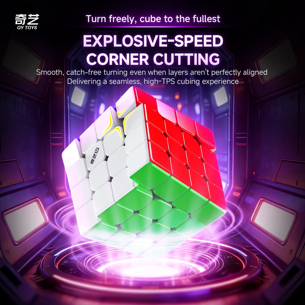 QiYi M Pro 4x4 V2 Ball Core UV - Stickerless image 9