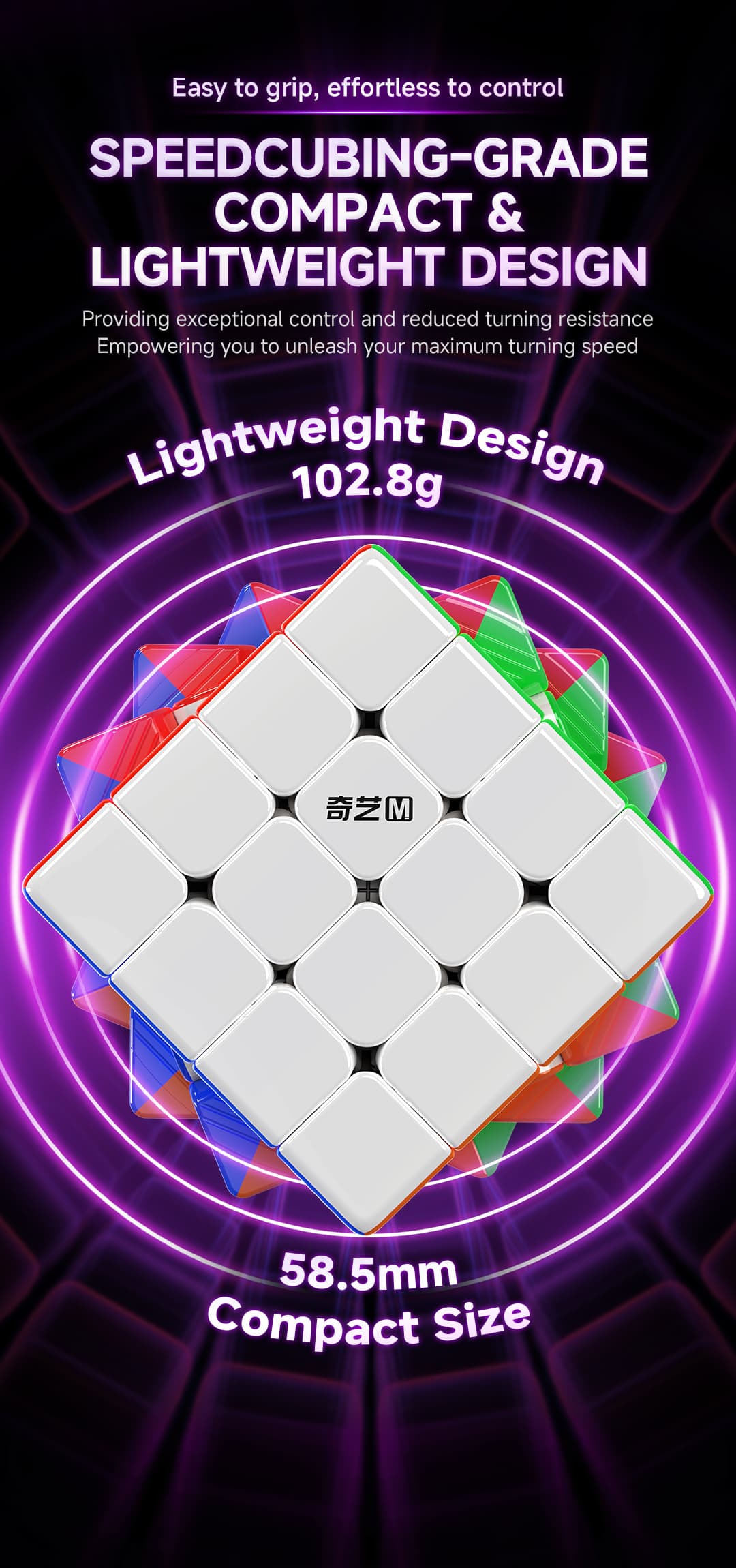 QiYi M Pro 4x4 V2 Ball Core UV - Stickerless image 14