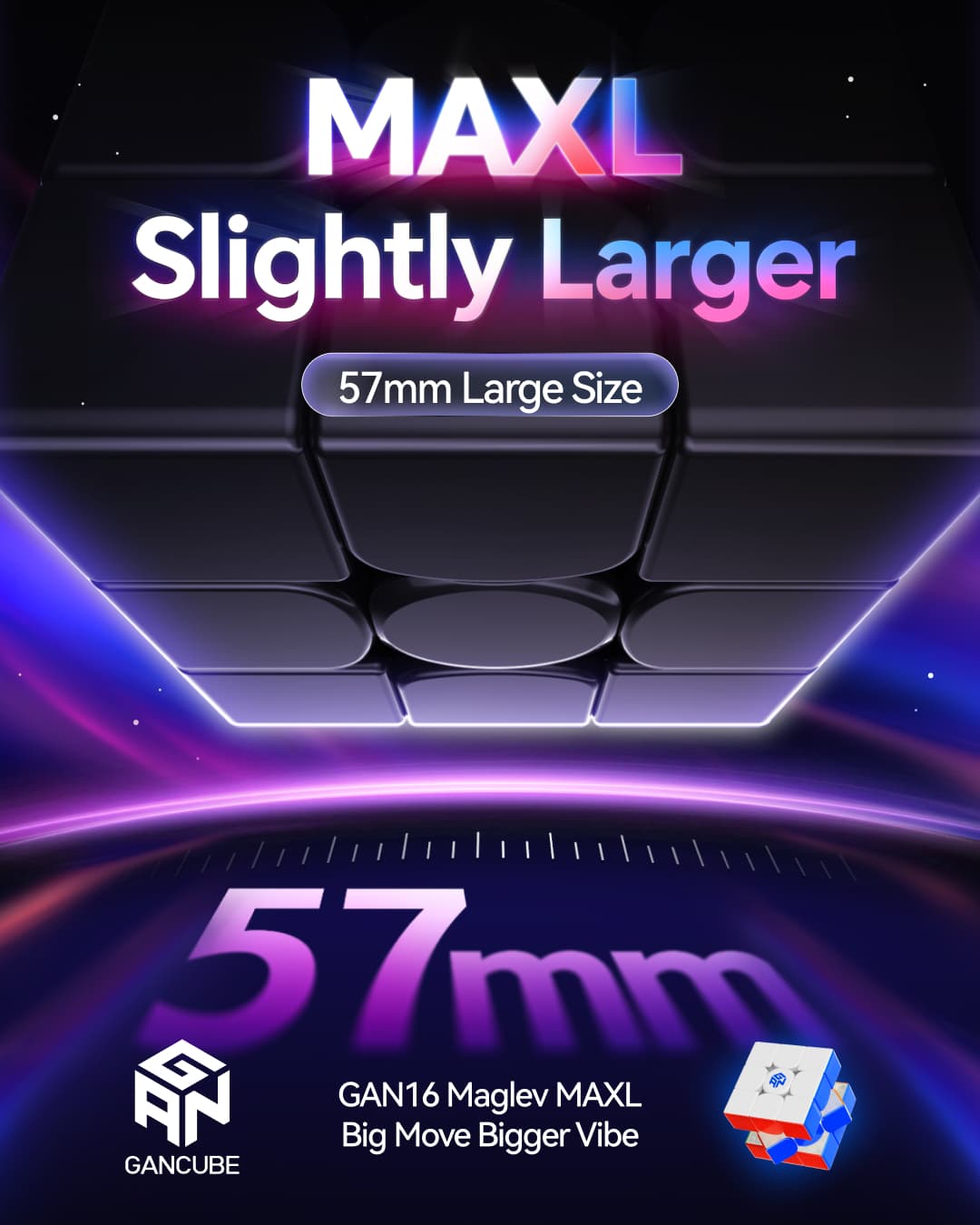 GAN 16 Maglev MaxL UV - Stickerless image 5