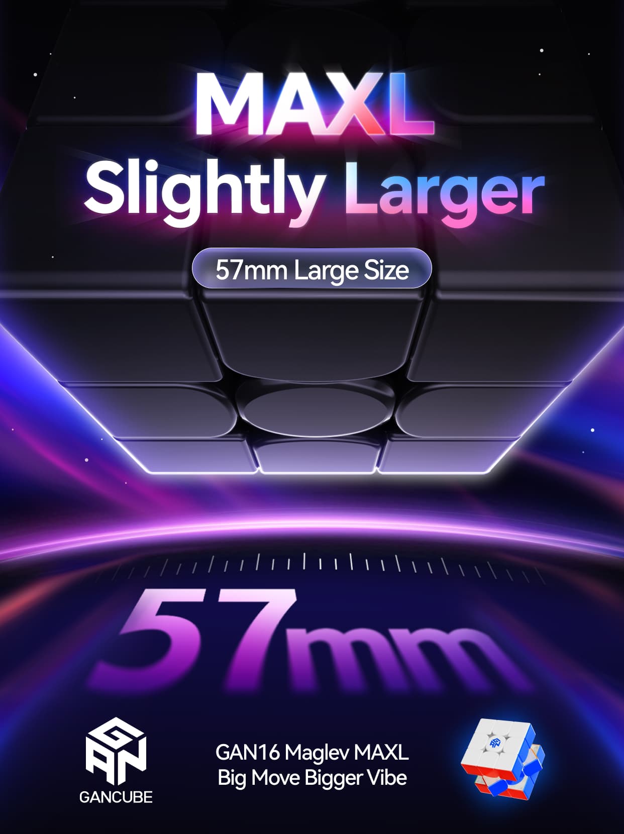 GAN 16 Maglev MaxL UV - Stickerless image 7