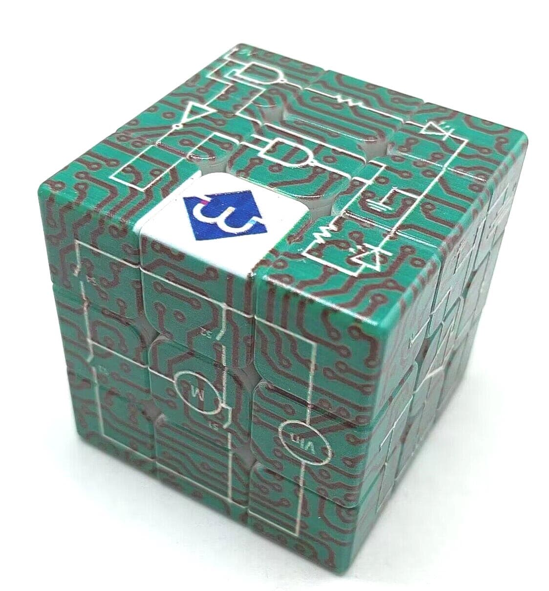 3x3 Physics Circuit Cube - UV Printing image 1
