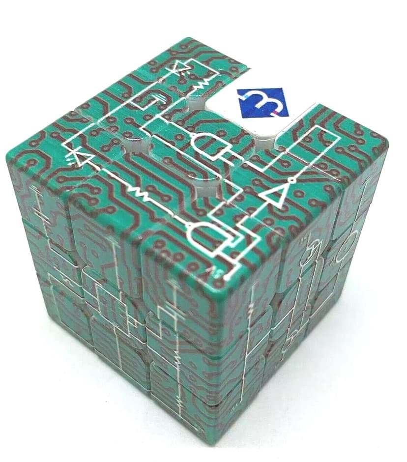 3x3 Physics Circuit Cube - UV Printing image 4