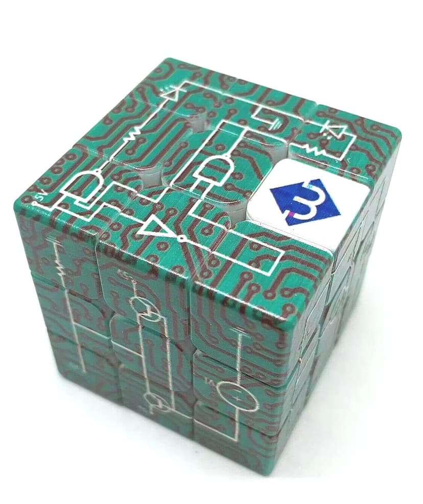 3x3 Physics Circuit Cube - UV Printing image 5