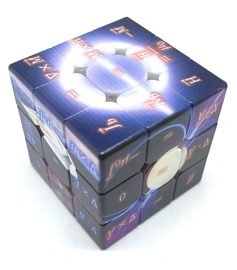3x3 Physics Electromagnetics Cube - UV Printing image 6