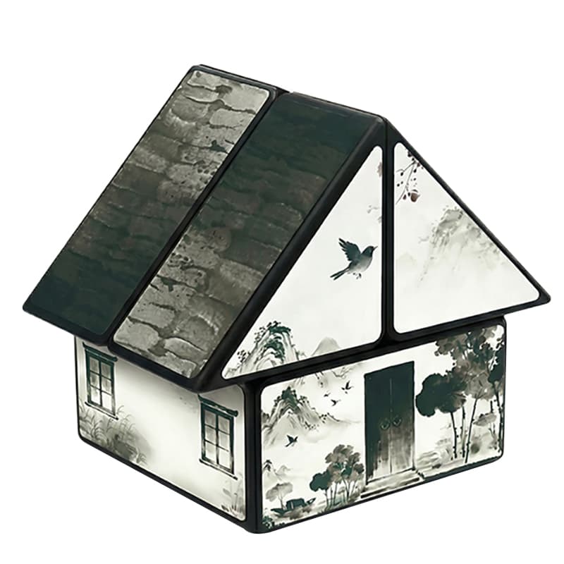 House Cube 2x2 - Black image 1