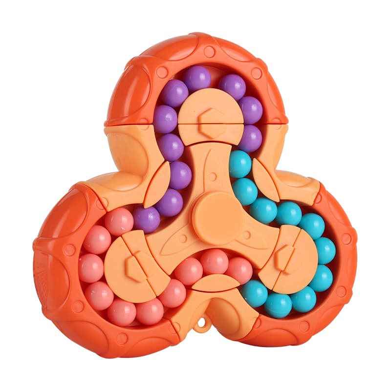 Magic Beans Triangle Spinner - Orange image 1