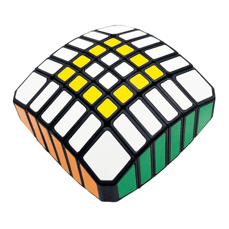 Zee 1x6x6 Floppy Cube - Black image 3