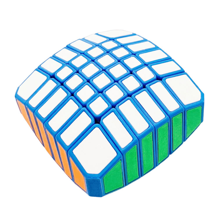 Zee 1x6x6 Floppy Cube - Blue