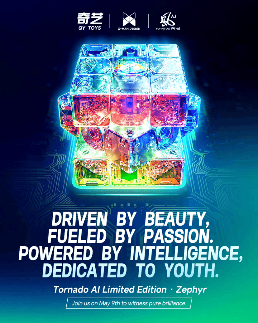 QiYi Tornado AI Limited Edition - Stickerless image 1