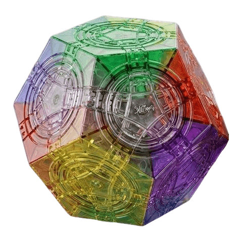 MF8 Triple Crazy Megaminx (Limited Edition) - Transparent image 1