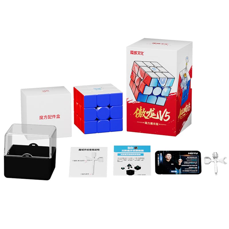 MoYu Aolong V5 3x3 M UV - Stickerless image 2