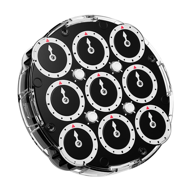 MoYu Weilong Clock 4x4 M - Black image 1